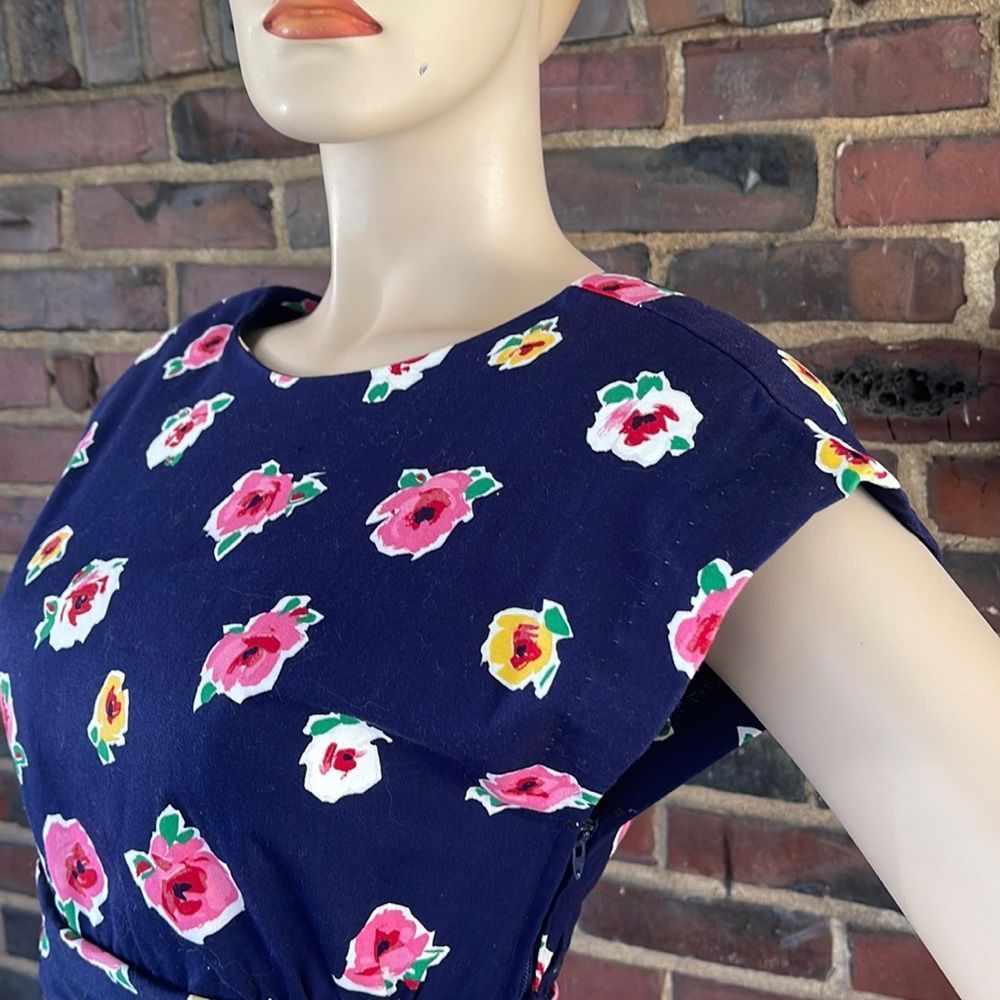 Vintage 80s Patty O'Neil Floral Summer Dress - Picture 6 of 17